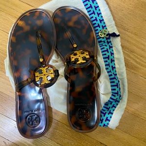 Tory Burch jelly thong sandals